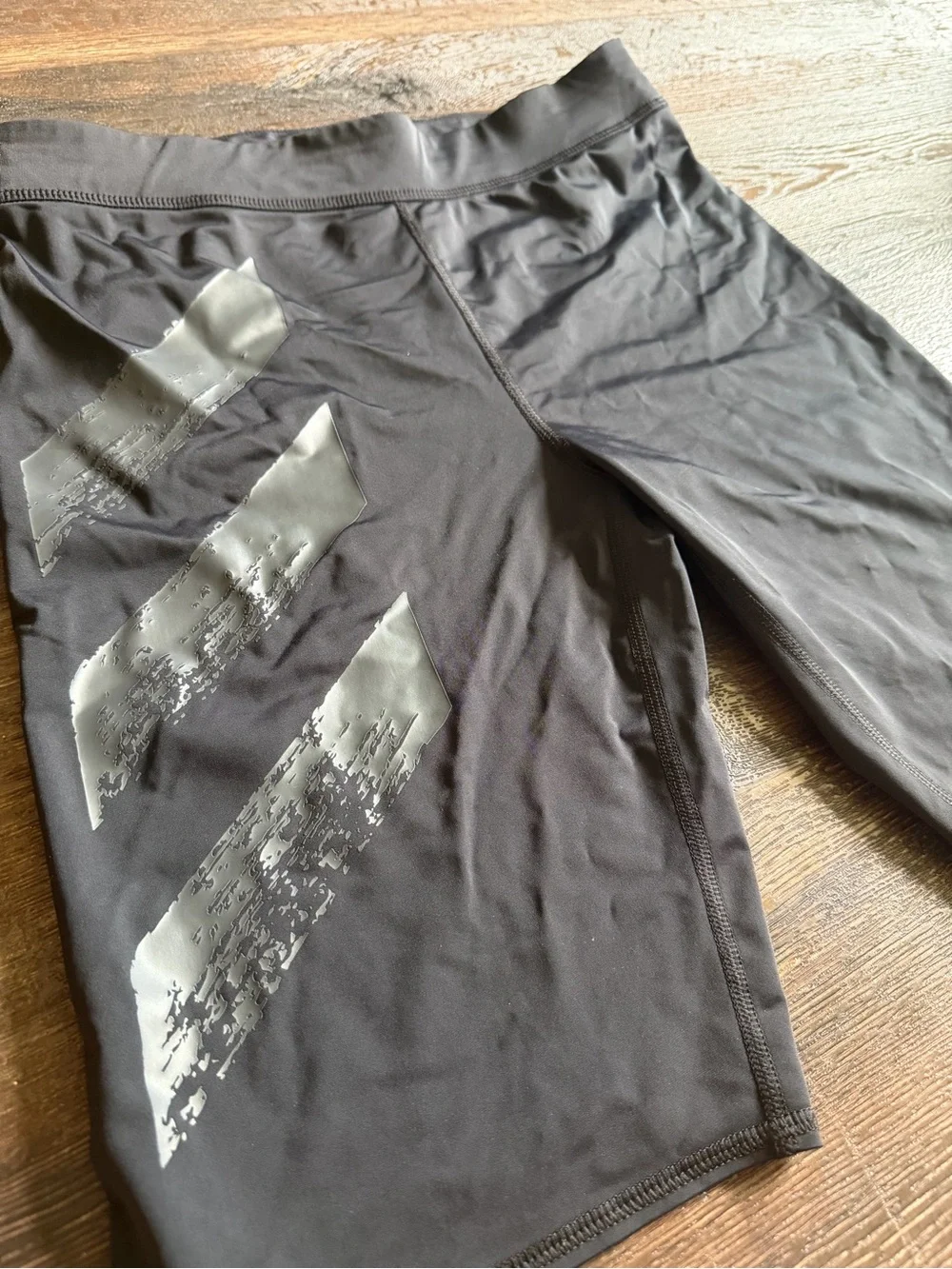 Adidas AEROREADY Compression Shorts — Black/Gray
